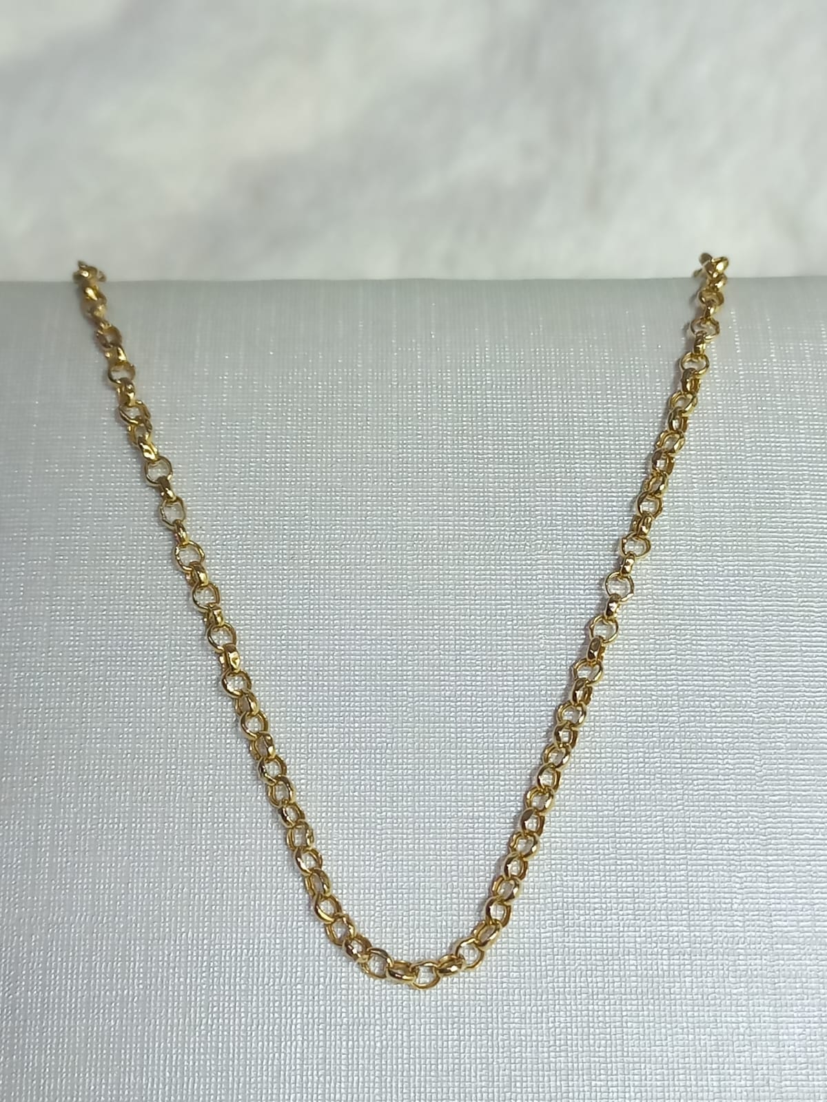 Corrente Elo Português - Ouro 18k