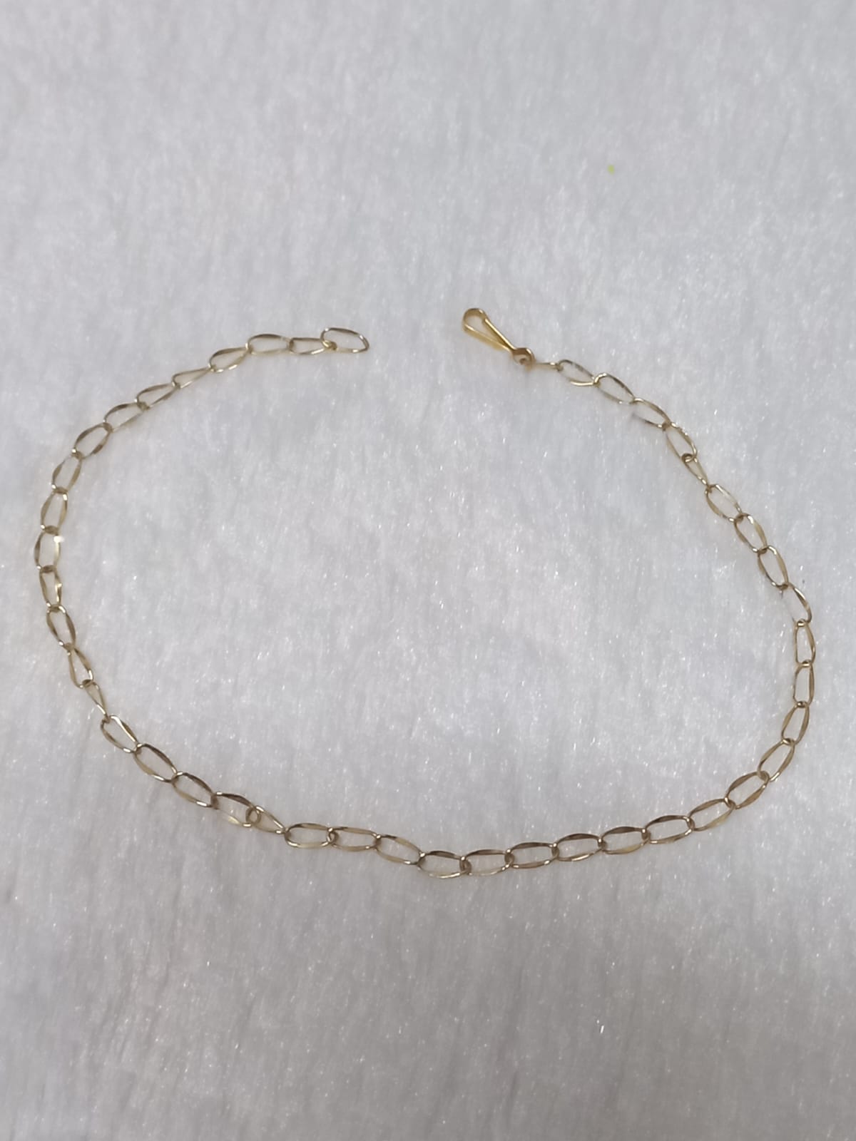 Pulseira elo balão — ouro 18k